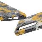 Floral Phone Case, Yellow Flower Design, Stylish Phone Protection