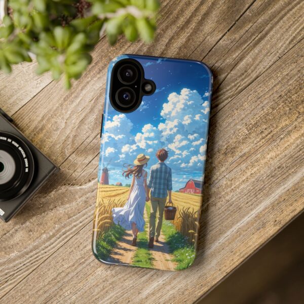Couple Phone Case – Romantic Landscape Design