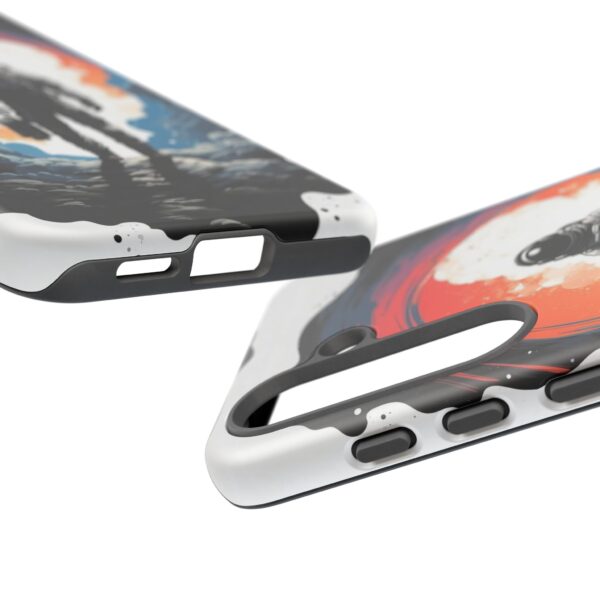 Astronaut Case, Tough Phone Cover, Galaxy Art Protector, Space Lover Gift, Unique Mobile Accessory