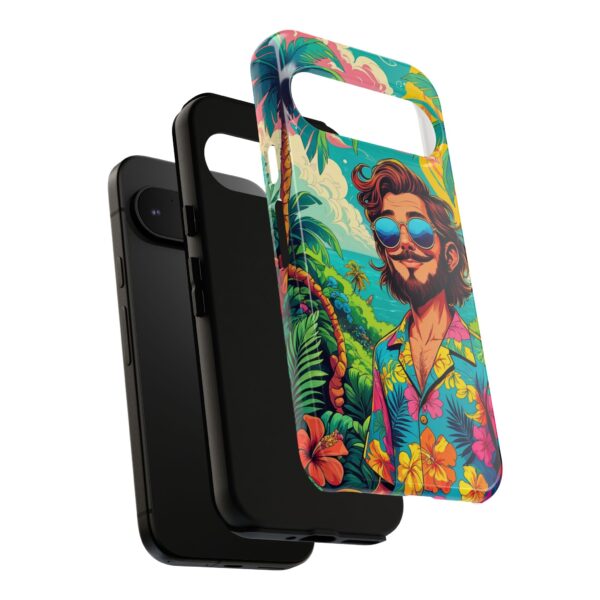 Stylish Hawaiian Tough Phone Case - Perfect for Trendsetters & Everyday Use