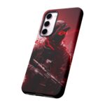 Red Urban Warrior Phone Case for Gamers & Action Fans