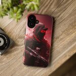 Red Urban Warrior Phone Case for Gamers & Action Fans