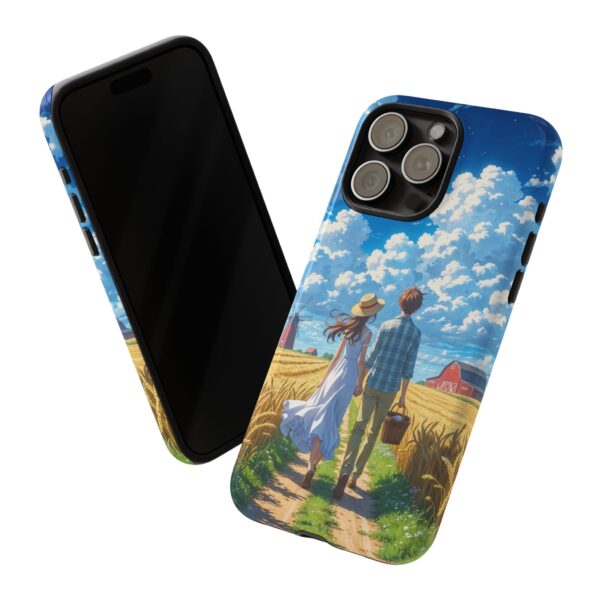 Couple Phone Case – Romantic Landscape Design