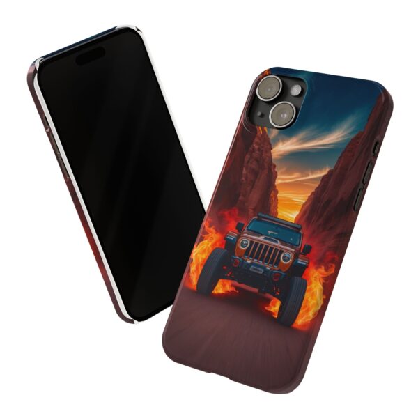Adventure Jeep Slim Phone Case - Perfect for Off-Road Enthusiasts