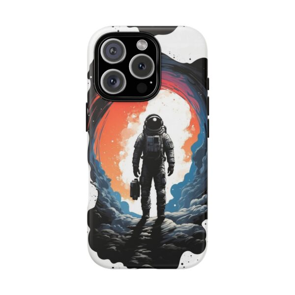 Astronaut Case, Tough Phone Cover, Galaxy Art Protector, Space Lover Gift, Unique Mobile Accessory