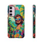 Stylish Hawaiian Tough Phone Case - Perfect for Trendsetters & Everyday Use