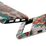Colorful Mandala Phone Cover, Bohemian Style Accessory, Unique Gift for Her, Stylish Smartphone Protection