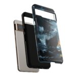 Stormy Seas Tough Phone Case - Pirate Ship Design