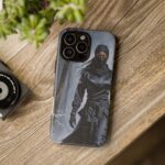 Artistic Phone Case, Ninja Aesthetic, Unique Smartphone Cover, Adventurous Spirit