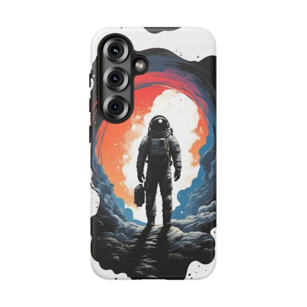 Astronaut Case, Tough Phone Cover, Galaxy Art Protector, Space Lover Gift, Unique Mobile Accessory