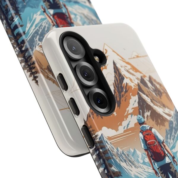 Adventure Phone Case, Mountain Hiking Phone Cover, Outdoor Enthusiast Gift, Nature Lover Accessory, Travel Cell Phone Protector