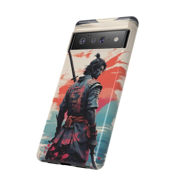 Samurai Warrior Phone Case, Tough Cases, Unique Phone Accessories, Phone Cover Gift, Gamer Phone Decor, Anime Style Case