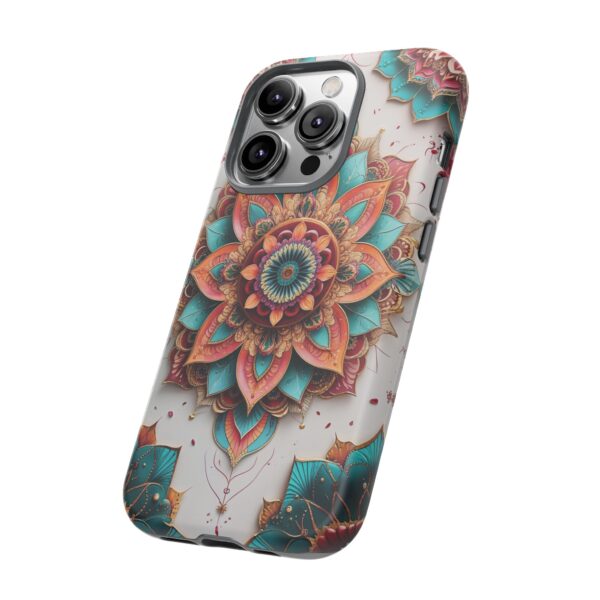 Mandala Phone Case, Colorful Floral Design, Bohemian Style, Tough Cases, Gift for Her