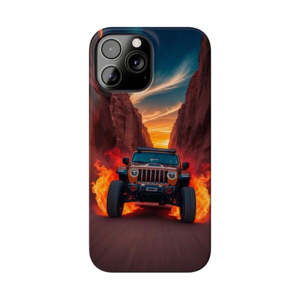 Adventure Jeep Slim Phone Case - Perfect for Off-Road Enthusiasts