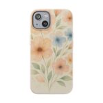Floral Biodegradable Phone Case - Eco-Friendly Nature Design