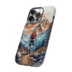 Adventure Phone Case, Mountain Hiking Phone Cover, Outdoor Enthusiast Gift, Nature Lover Accessory, Travel Cell Phone Protector