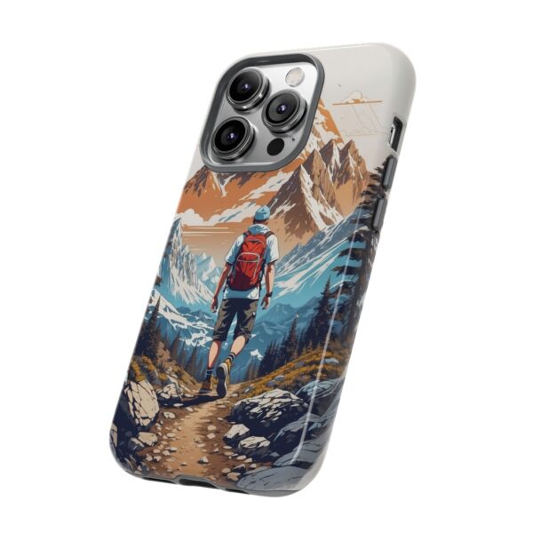 Adventure Phone Case, Mountain Hiking Phone Cover, Outdoor Enthusiast Gift, Nature Lover Accessory, Travel Cell Phone Protector