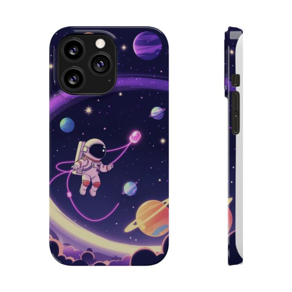 Space Astronaut Slim Phone Case