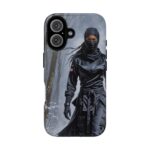 Artistic Phone Case, Ninja Aesthetic, Unique Smartphone Cover, Adventurous Spirit