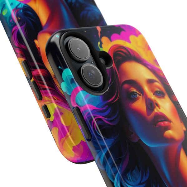 Vibrant, Colorful Woman Design - Tough Phone Case