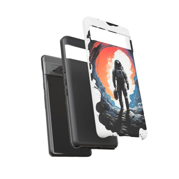 Astronaut Case, Tough Phone Cover, Galaxy Art Protector, Space Lover Gift, Unique Mobile Accessory