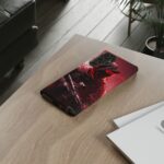 Red Urban Warrior Phone Case for Gamers & Action Fans