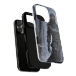 Artistic Phone Case, Ninja Aesthetic, Unique Smartphone Cover, Adventurous Spirit