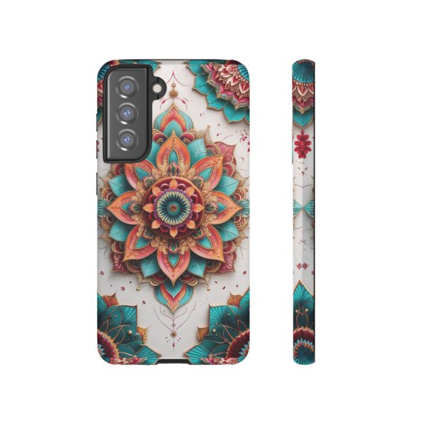 Mandala Phone Case, Colorful Floral Design, Bohemian Style, Tough Cases, Gift for Her