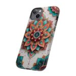 Mandala Phone Case, Colorful Floral Design, Bohemian Style, Tough Cases, Gift for Her
