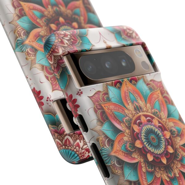 Mandala Phone Case, Colorful Floral Design, Bohemian Style, Tough Cases, Gift for Her