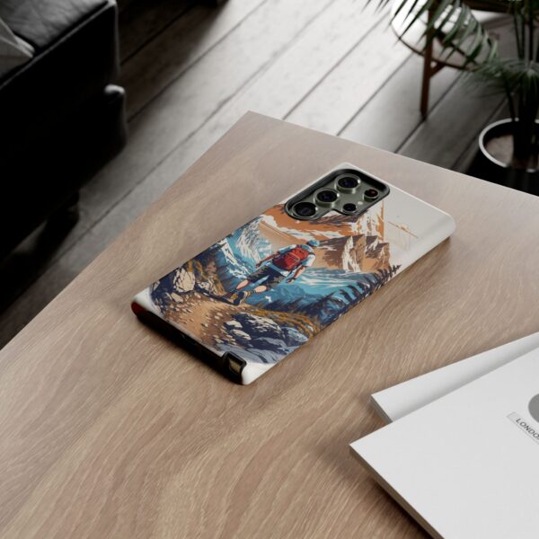 Adventure Phone Case, Mountain Hiking Phone Cover, Outdoor Enthusiast Gift, Nature Lover Accessory, Travel Cell Phone Protector