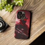 Red Urban Warrior Phone Case for Gamers & Action Fans
