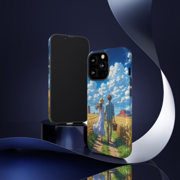 Couple Phone Case – Romantic Landscape Design
