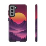 Mountain Sunset Phone Case - Tough Cases for Nature Lovers