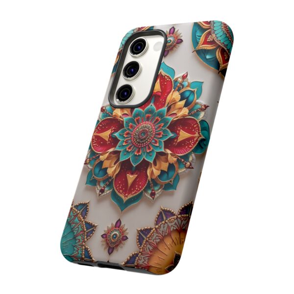 Colorful Mandala Phone Cover, Bohemian Style Accessory, Unique Gift for Her, Stylish Smartphone Protection