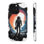 Astronaut Case, Tough Phone Cover, Galaxy Art Protector, Space Lover Gift, Unique Mobile Accessory