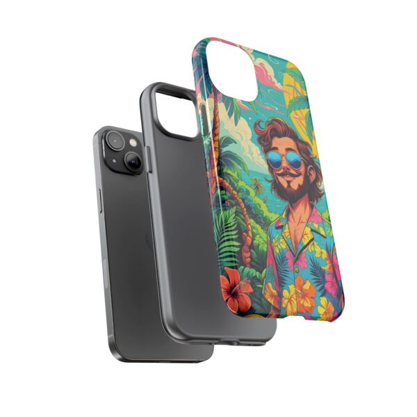 Stylish Hawaiian Tough Phone Case - Perfect for Trendsetters & Everyday Use