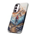 Adventure Phone Case, Mountain Hiking Phone Cover, Outdoor Enthusiast Gift, Nature Lover Accessory, Travel Cell Phone Protector