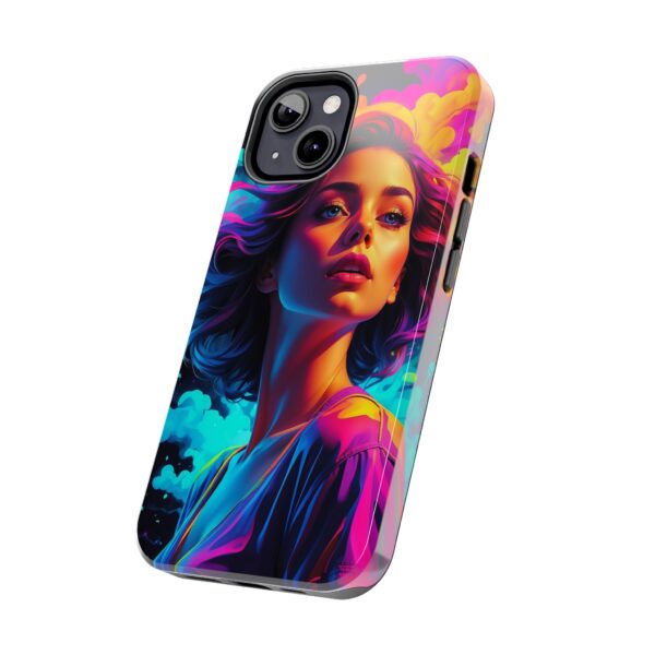 Vibrant, Colorful Woman Design - Tough Phone Case