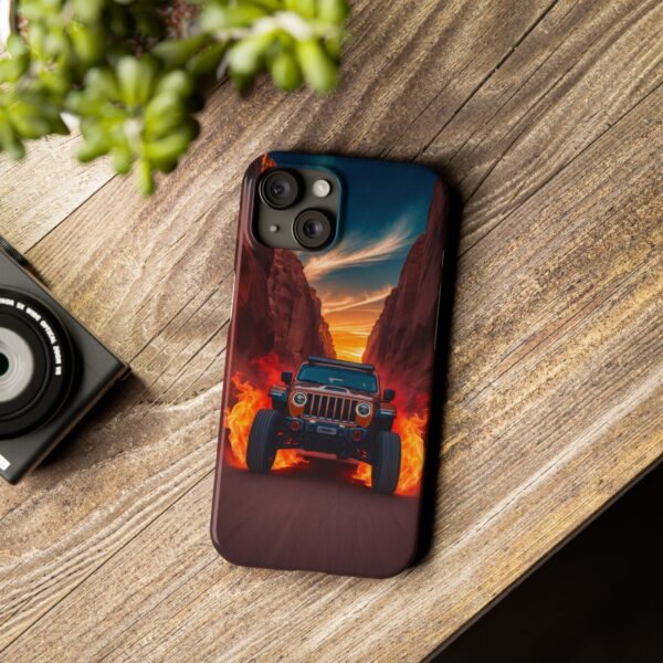 Adventure Jeep Slim Phone Case - Perfect for Off-Road Enthusiasts