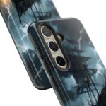 Stormy Seas Tough Phone Case - Pirate Ship Design