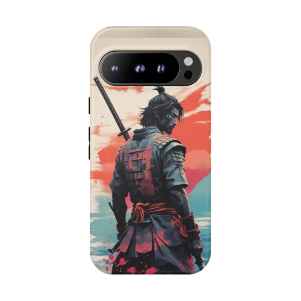 Samurai Warrior Phone Case, Tough Cases, Unique Phone Accessories, Phone Cover Gift, Gamer Phone Decor, Anime Style Case