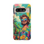 Stylish Hawaiian Tough Phone Case - Perfect for Trendsetters & Everyday Use