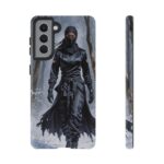 Artistic Phone Case, Ninja Aesthetic, Unique Smartphone Cover, Adventurous Spirit