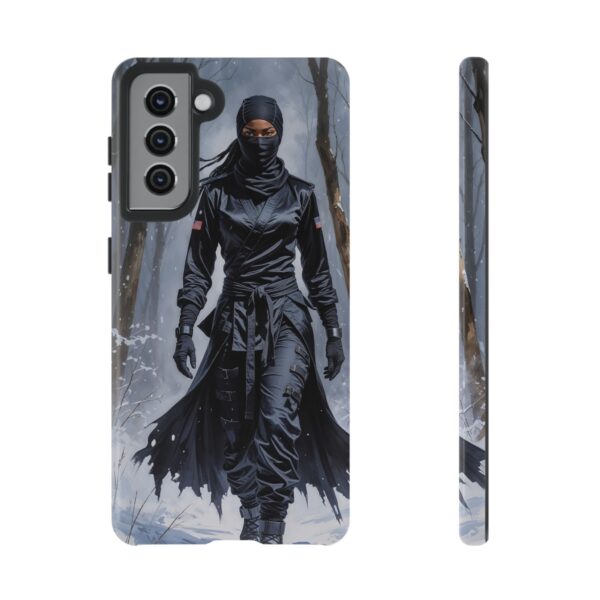 Artistic Phone Case, Ninja Aesthetic, Unique Smartphone Cover, Adventurous Spirit