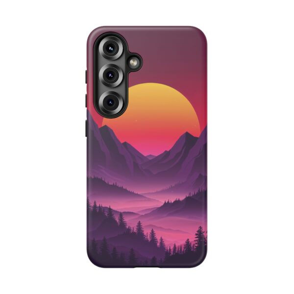 Mountain Sunset Phone Case - Tough Cases for Nature Lovers