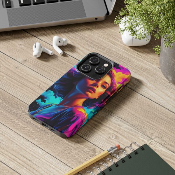 Vibrant, Colorful Woman Design - Tough Phone Case