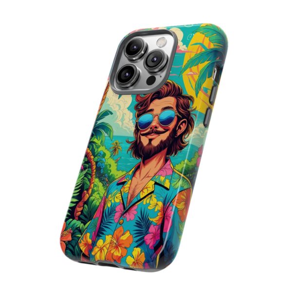 Stylish Hawaiian Tough Phone Case - Perfect for Trendsetters & Everyday Use