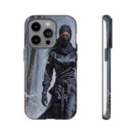 Artistic Phone Case, Ninja Aesthetic, Unique Smartphone Cover, Adventurous Spirit