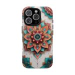 Mandala Phone Case, Colorful Floral Design, Bohemian Style, Tough Cases, Gift for Her